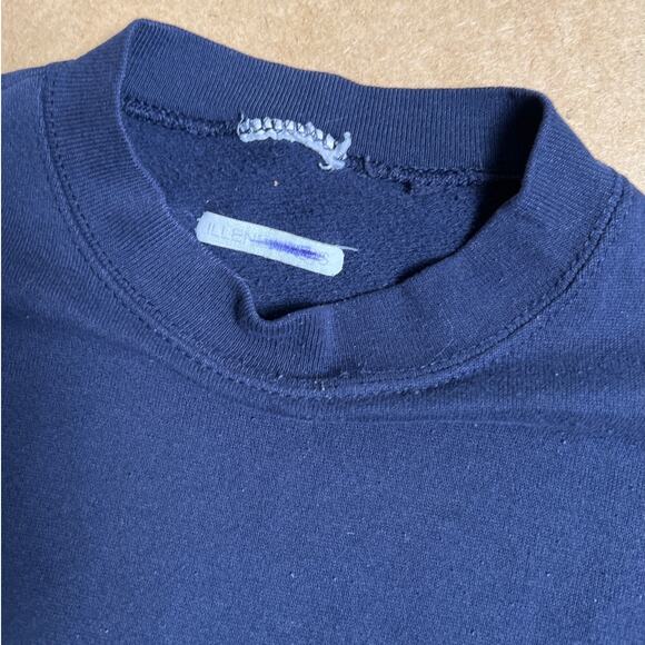 VTG Mickey Mouse Blue Pullover Embroidered 2XL 90's Sweatshirt - Picture 5 of 7